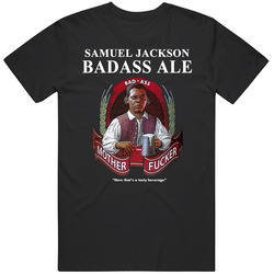 Dave Chappelle Samuel L Jackson Bad Ass Beer T Shirt Dave Chappelle Samuel L Jackson Bad Ass Beer T Shirt
