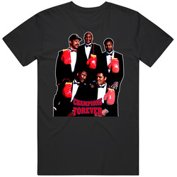 Champions Forever Ali Norton Fraiser Holmes Foreman T Shirt Champions Forever Ali Norton Fraiser Holmes Foreman T Shirt