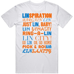Jeremy Lin Linspiration Basketball T Shirt Jeremy Lin Linspiration Basketball T Shirt