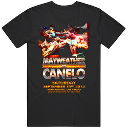 Floyd Mayweather Vs Saul Canelo Alvarez Fight T Shirt