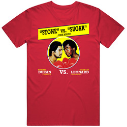 Duran Vs Leonard Boxing Fight T Shirt