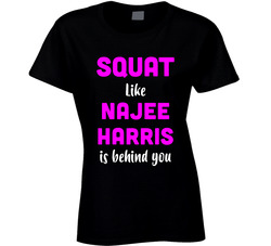 Squat Like Najee Harris Oakland Football Team Fan Ladies T Shirt
