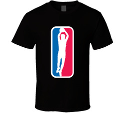 Larry Bird Nba Logo Parody Basketball Sports Fan T Shirt