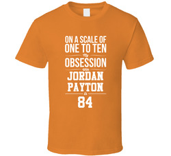 On A Scale Of One To Ten My Obsession With Jordan Payton Is 84 Cleveland Football Fan T Shirt