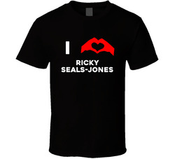 I Heart Ricky Seals-jones Arizona Football Team Fan T Shirt