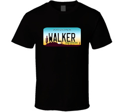Walker Arizona Custom Name License Plate Customizable T Shirt