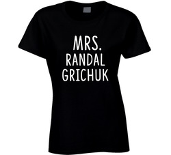 Mrs Randal Grichuk St Louis Baseball Team Fan Ladies T Shirt Mrs Randal Grichuk St Louis Baseball Team Fan Ladies T Shirt