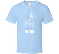 Number 1 Finger Male Actor Movie Fan Customizable T Shirt Number 1 Finger Male Actor Movie Fan Customizable T Shirt