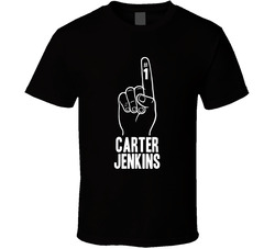 Carter Jenkins Number 1 Finger Male Actor Movie Fan T Shirt Carter Jenkins Number 1 Finger Male Actor Movie Fan T Shirt