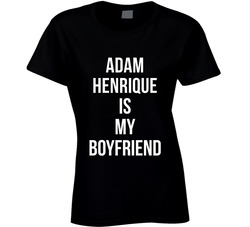 Adam Henrique Is My Boyfriend New Jersey Hockey Team Fan Ladies T Shirt Adam Henrique Is My Boyfriend New Jersey Hockey Team Fan Ladies T Shirt