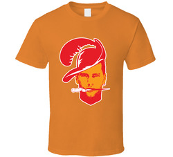 Tom Brady Tampa Bay Logo Cartoon Trade Football Fan T Shirt