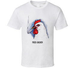 Fried Chicken Drawing T Shirt Fried Chicken Drawing T Shirt