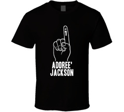 Adoree' Jackson Number 1 Finger Tennessee Football Team Fan T Shirt Adoree' Jackson Number 1 Finger Tennessee Football Team Fan T Shirt