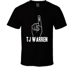 Tj Warren Number 1 Finger Phoenix Basketball Team Fan T Shirt Tj Warren Number 1 Finger Phoenix Basketball Team Fan T Shirt