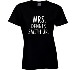 Mrs Dennis Smith Jr. Dallas Basketball Team Fan Ladies T Shirt Mrs Dennis Smith Jr. Dallas Basketball Team Fan Ladies T Shirt