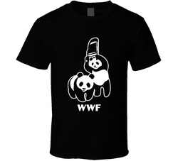 Wwf Wrestling Pandas Mashup Parody T Shirt Wwf Wrestling Pandas Mashup Parody T Shirt