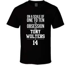On A Scale Of One To Ten My Obsession With Tony Wolters Is 14 Colorado Baseball Fan T Shirt On A Scale Of One To Ten My Obsession With Tony Wolters Is 14 Colorado Baseball Fan T Shirt