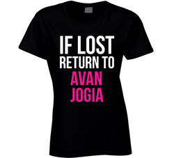 If Lost Return To Avan Jogia Male Actor Movie Fan Ladies T Shirt If Lost Return To Avan Jogia Male Actor Movie Fan Ladies T Shirt