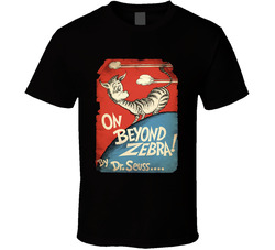 Book Cover On Beyond Zebra Fan T Shirt Book Cover On Beyond Zebra Fan T Shirt