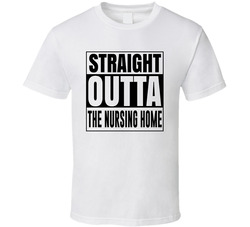 Straight Outta The Nursing Home Grandparent Sports Fan T Shirt Straight Outta The Nursing Home Grandparent Sports Fan T Shirt