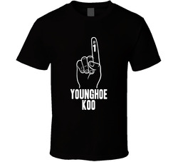 Younghoe Koo Number 1 Finger Los Angeles C Football Team Fan T Shirt Younghoe Koo Number 1 Finger Los Angeles C Football Team Fan T Shirt