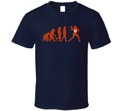 Mitch Trubisky Evolution Style Chicago Football Fan T Shirt