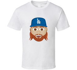 Justin Turner Emoji Los Angeles Baseball Team Fan T Shirt