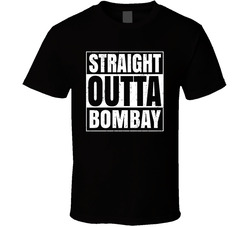 Straight Outta Bombay New York City Compton Parody Grunge T Shirt Straight Outta Bombay New York City Compton Parody Grunge T Shirt