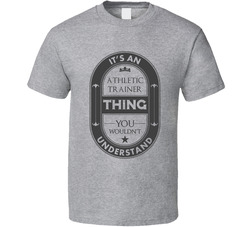 Its An Athletic Trainer Thing Cool Beer Label Inspired Job T Shirt Its An Athletic Trainer Thing Cool Beer Label Inspired Job T Shirt