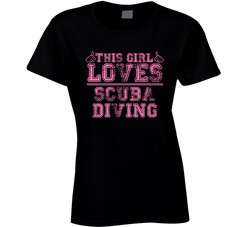 This Girl Thumbs Scuba Diving Favorite Sport Ladies T Shirt This Girl Thumbs Scuba Diving Favorite Sport Ladies T Shirt