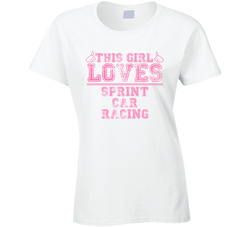 This Girl Thumbs Sprint Car Racing Favorite Sport Ladies T Shirt This Girl Thumbs Sprint Car Racing Favorite Sport Ladies T Shirt