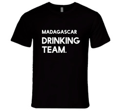 Madagascar Drinking Team Countries T Shirt Madagascar Drinking Team Countries T Shirt