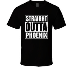 Straight Outta Phoenix New York City Compton Parody Grunge T Shirt Straight Outta Phoenix New York City Compton Parody Grunge T Shirt