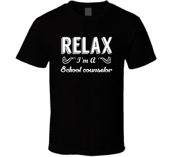 School Counselor Relax Fun T Shirt School Counselor Relax Fun T Shirt