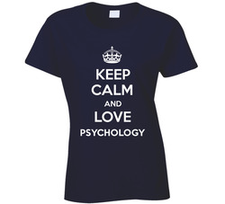 Keep Calm And Love Psychology Parody Ladies T Shirt Keep Calm And Love Psychology Parody Ladies T Shirt