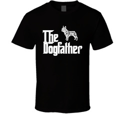 French Bulldog Custom Dog Breed The Dogfather Black T Shirt French Bulldog Custom Dog Breed The Dogfather Black T Shirt