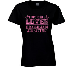 This Girl Thumbs Brazilian Jiu-jitsu Favorite Sport Ladies T Shirt This Girl Thumbs Brazilian Jiu-jitsu Favorite Sport Ladies T Shirt