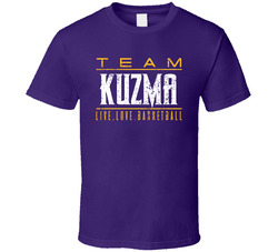 Kyle Kuzma Live Love Los Angeles L Basketball Team Fan Sports T Shirt Kyle Kuzma Live Love Los Angeles L Basketball Team Fan Sports T Shirt