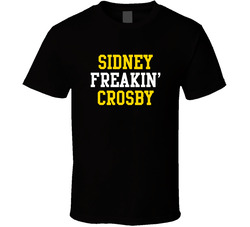 Sidney Freakin Crosby Pittsburgh Hockey Player Sports Fan T Shirt Sidney Freakin Crosby Pittsburgh Hockey Player Sports Fan T Shirt