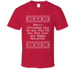 Kiss My Ass National Lampoons Christmas Vacation Quote Food Knit T Shirt Kiss My Ass National Lampoons Christmas Vacation Quote Food Knit T Shirt