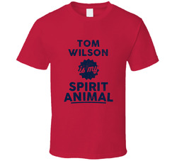 Tom Wilson Is My Spirit Animal Washington Hockey T Shirt Tom Wilson Is My Spirit Animal Washington Hockey T Shirt