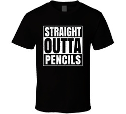 Straight Outta Pencils Nouns Compton Parody T Shirt Straight Outta Pencils Nouns Compton Parody T Shirt