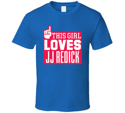 Jj Redick #17 Philadelphia Basketball This Girl Loves Team Fan Sports T Shirt Jj Redick #17 Philadelphia Basketball This Girl Loves Team Fan Sports T Shirt