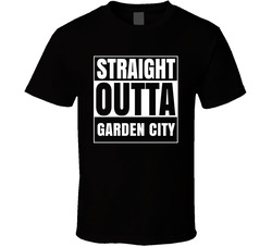Straight Outta Garden City Michigan City Parody T Shirt Straight Outta Garden City Michigan City Parody T Shirt