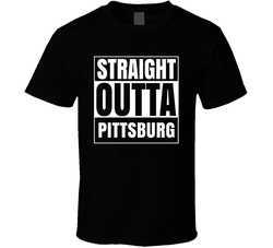 Straight Outta Pittsburg California City Parody T Shirt Straight Outta Pittsburg California City Parody T Shirt
