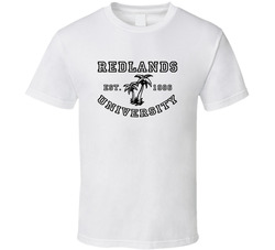 Redlands University Est 1986 Parody Favorite City T Shirt Redlands University Est 1986 Parody Favorite City T Shirt