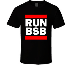 Run Bsb Distrito Federal Brazil International   Funny Graphic Patriotic Parody Black T Shirt