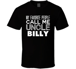 Favorite Uncle Billy Trendy Cool Name T Shirt