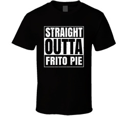 Straight Outta Frito Pie Food Compton Parody T Shirt