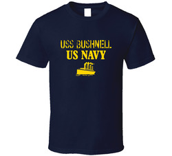 Uss Bushnell Us Navy Ship Crew T Shirt